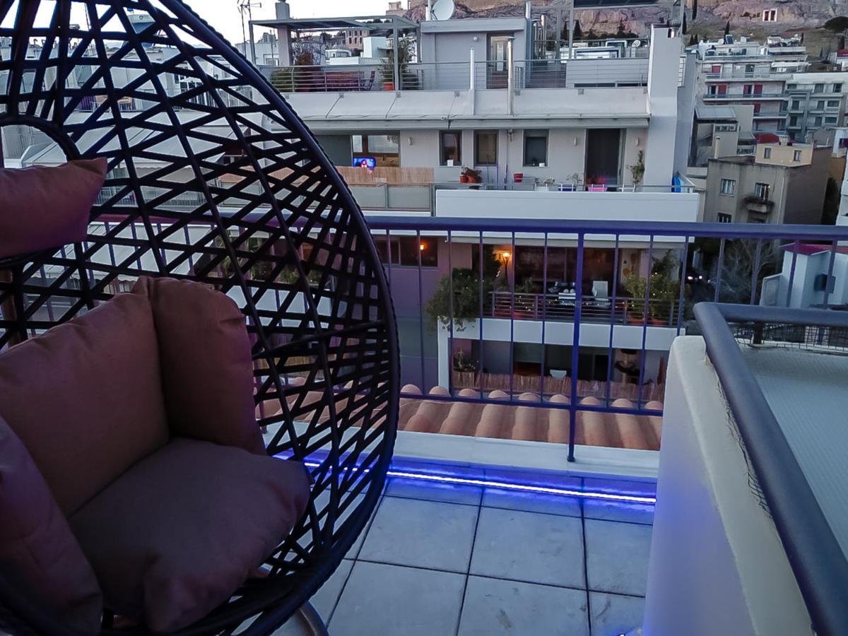 B 2 Luxury Suite Acropolis View Athens Privat Jacuzzi Exterior photo