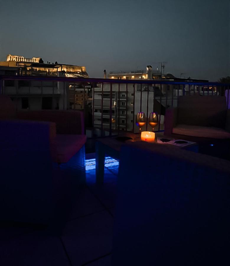 B 2 Luxury Suite Acropolis View Athens Privat Jacuzzi Exterior photo